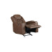 Luna Microfiber Power Recliner Brown Luna Microfiber Power Recliner Brown